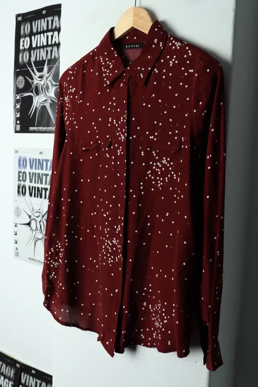 W(F) 브랜드빈티지 셔츠 남방 에고이스트 패턴 유니크-15819 상품이미지1