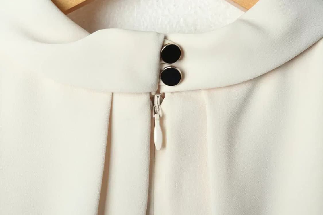 W(M) 브랜드빈티지 셔츠 남방 모조에스핀 베이지 블라우스-1581A 상품이미지5