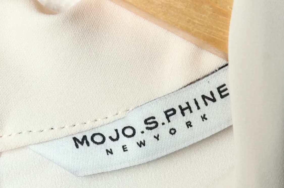 W(M) 브랜드빈티지 셔츠 남방 모조에스핀 베이지 블라우스-1581A 상품이미지6