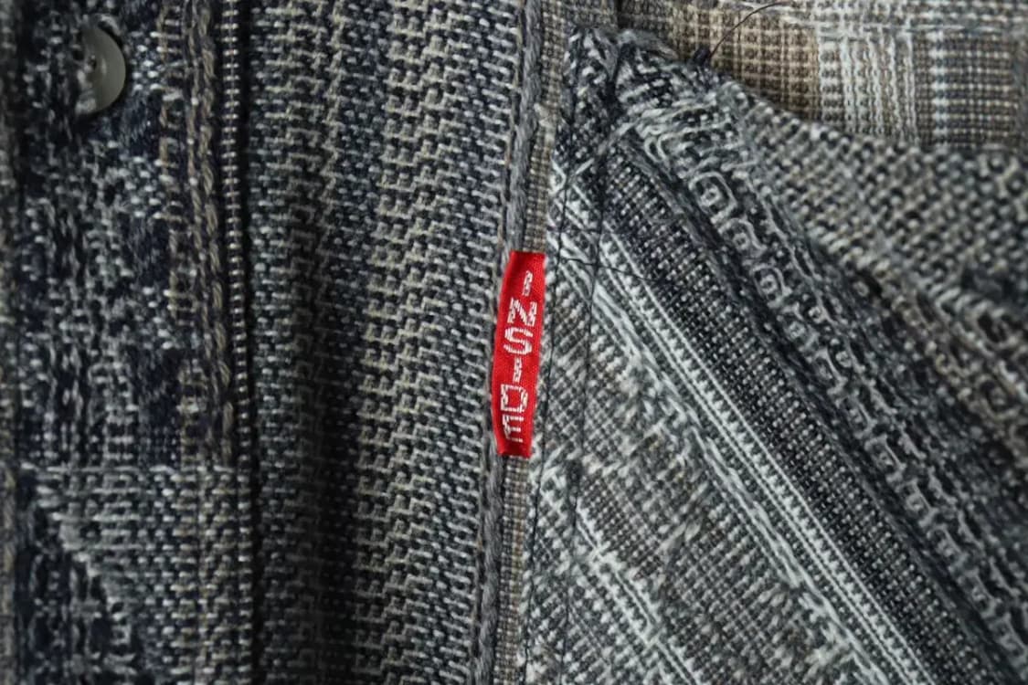 (F) 브랜드빈티지 셔츠 남방 패치워크 자수 유니크-1581B 상품이미지5