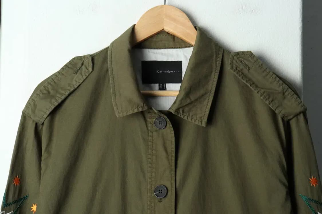 W(S) 카이아크만 집업 바람막이 점퍼자켓 자수 야상 한정판-1581F 상품이미지3