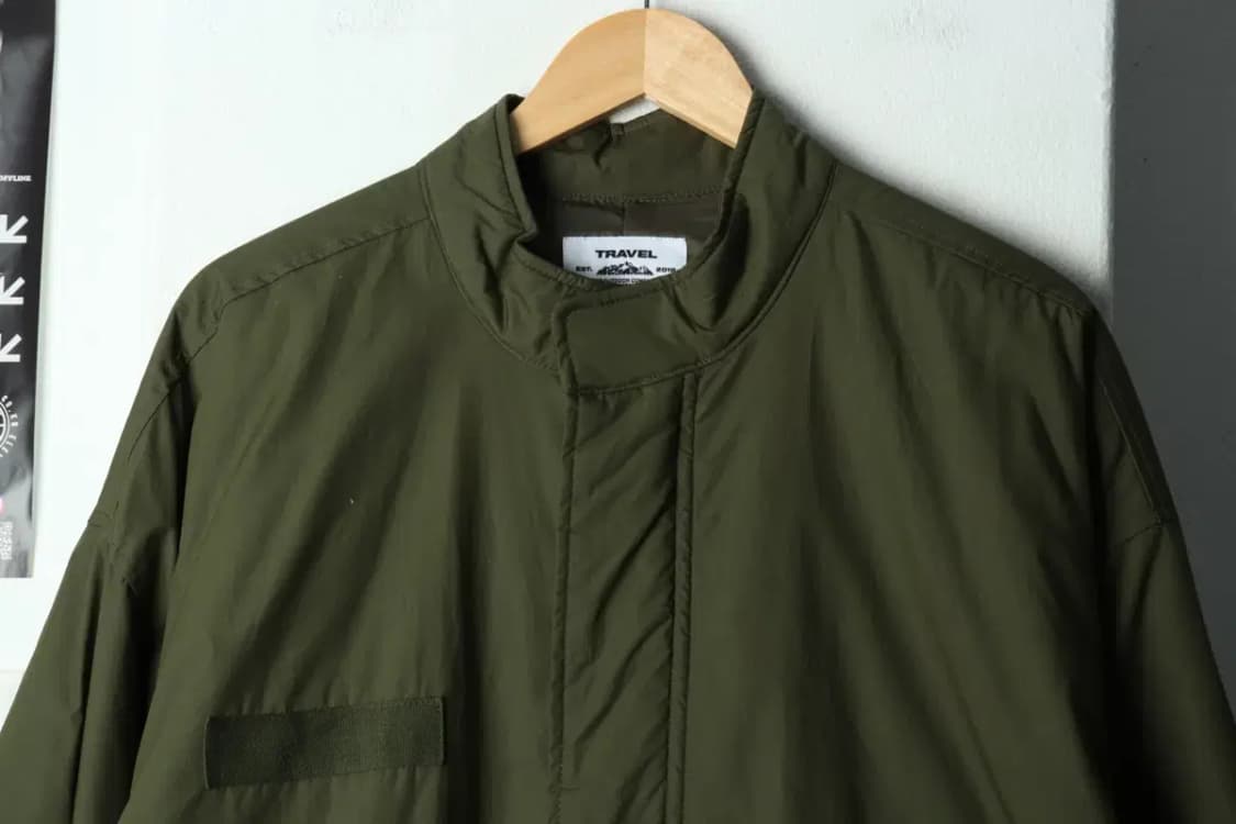 (M-L) 브랜드빈티지 집업 바람막이 점퍼자켓 카키 트래블-15820 상품이미지3