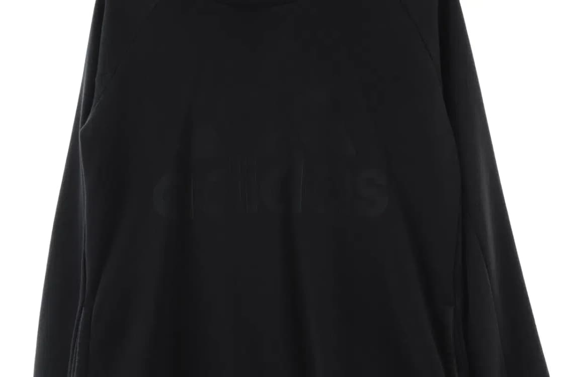 W(S) 아디다스 후드티셔츠 차콜 빅로고-15857 상품이미지4