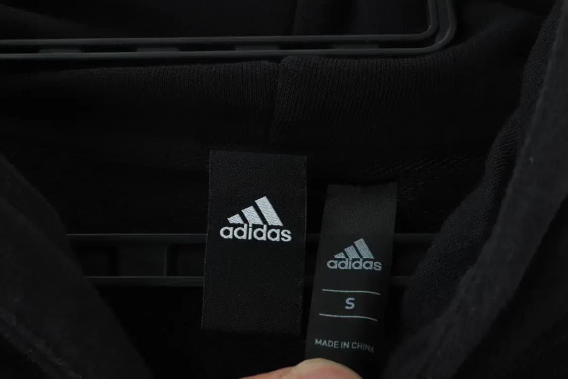 W(S) 아디다스 후드티셔츠 차콜 빅로고-15857 상품이미지7