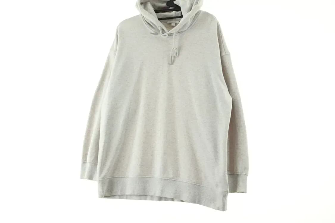 W(M) 코스 후드티셔츠 롱 백멜란지-15858 상품이미지2