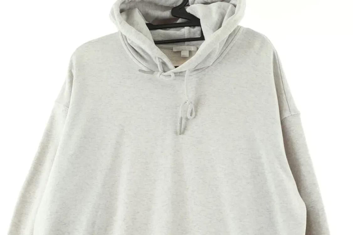 W(M) 코스 후드티셔츠 롱 백멜란지-15858 상품이미지3