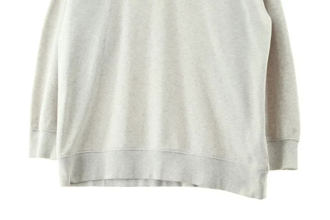 W(M) 코스 후드티셔츠 롱 백멜란지-15858 상품이미지4