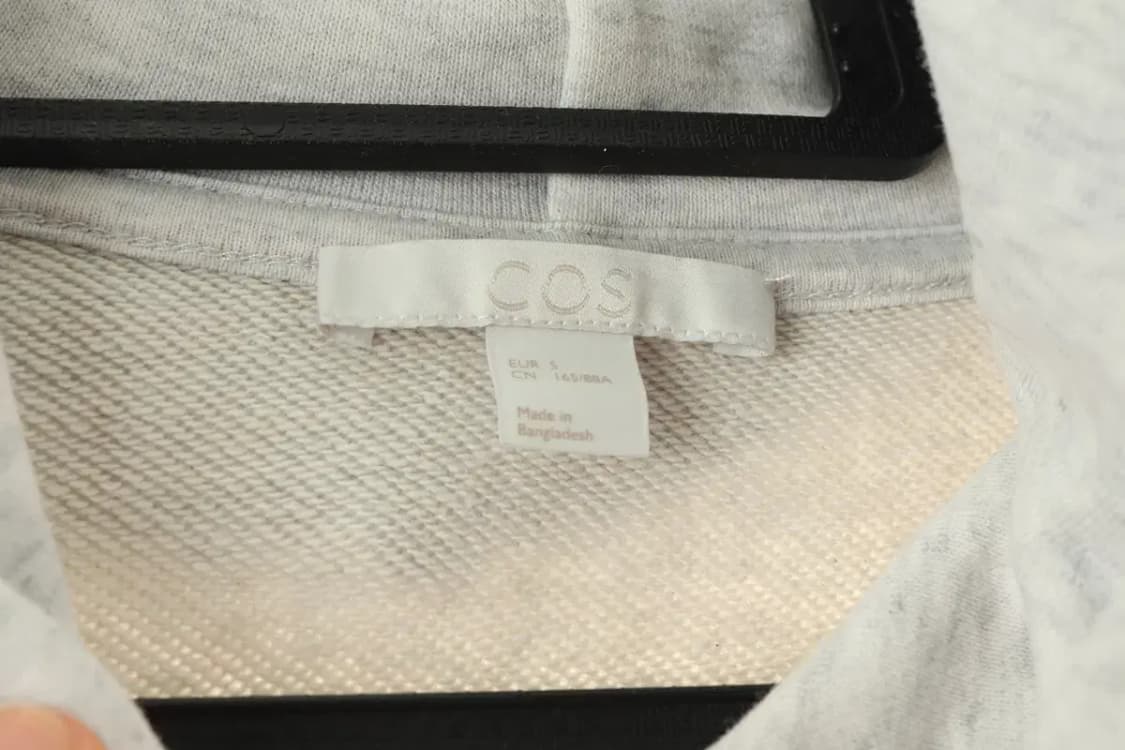 W(M) 코스 후드티셔츠 롱 백멜란지-15858 상품이미지6