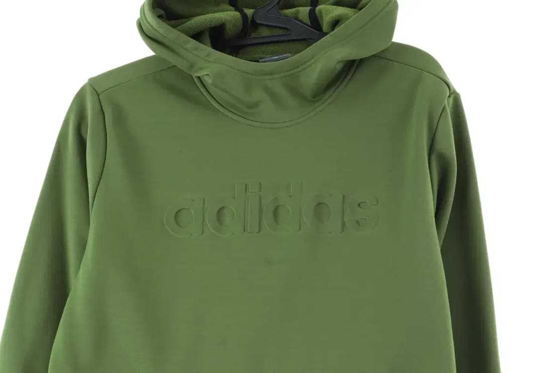 W(S) 아디다스 후드티셔츠 기모 그린 올드-1585B 상품이미지3