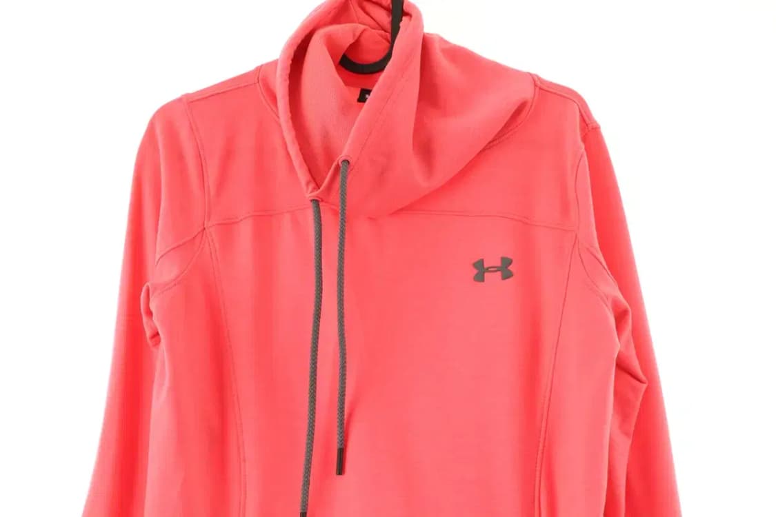 (S-M) 언더아머 후드티셔츠 기능성 핑크 운동-1585C 상품이미지3