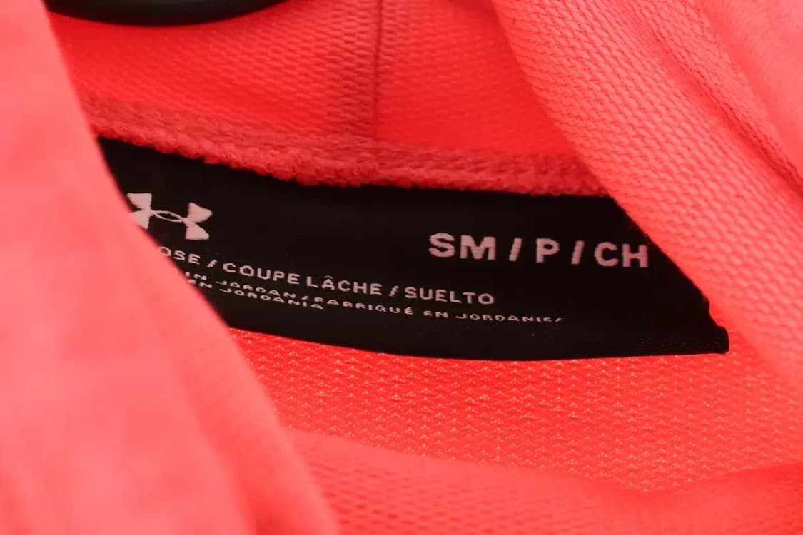 (S-M) 언더아머 후드티셔츠 기능성 핑크 운동-1585C 상품이미지5