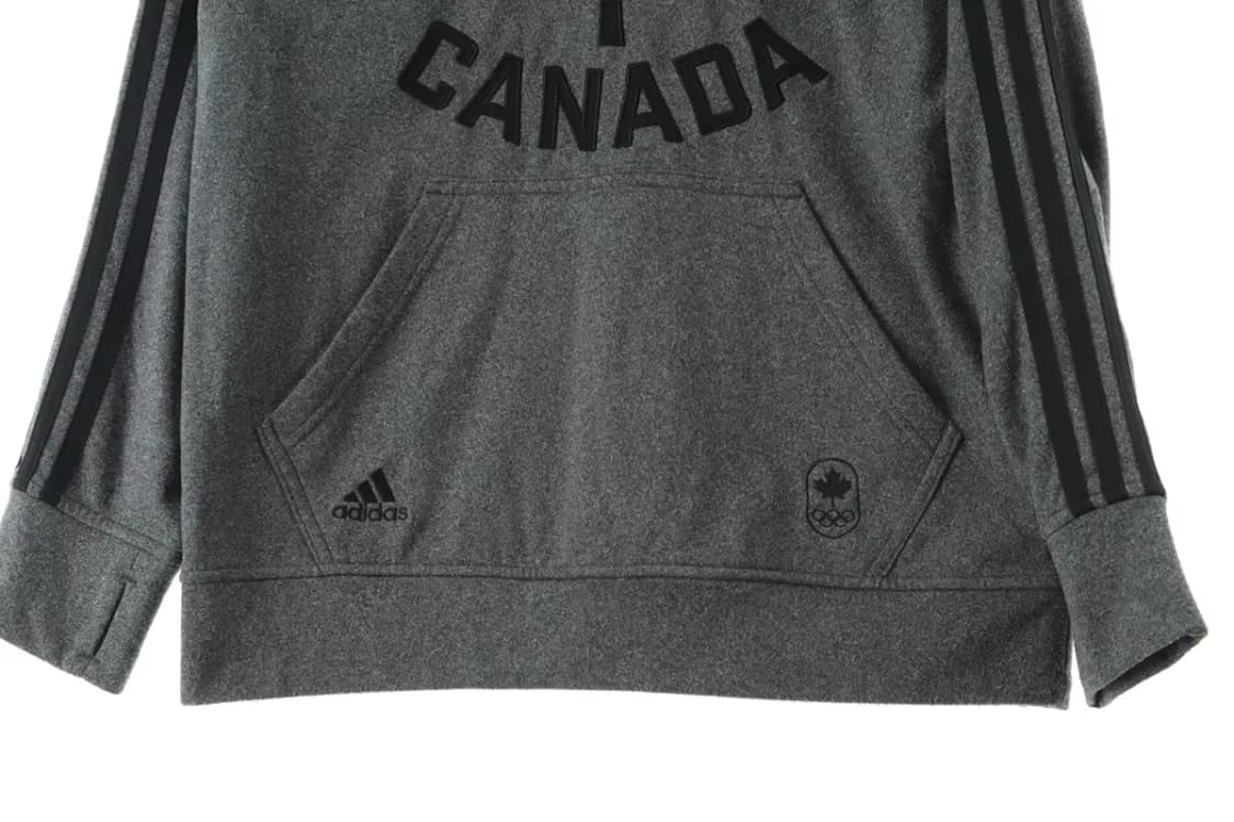(M-L) 아디다스 후드티셔츠 캐나다 올림픽 한정판 기모-1585E 상품이미지5