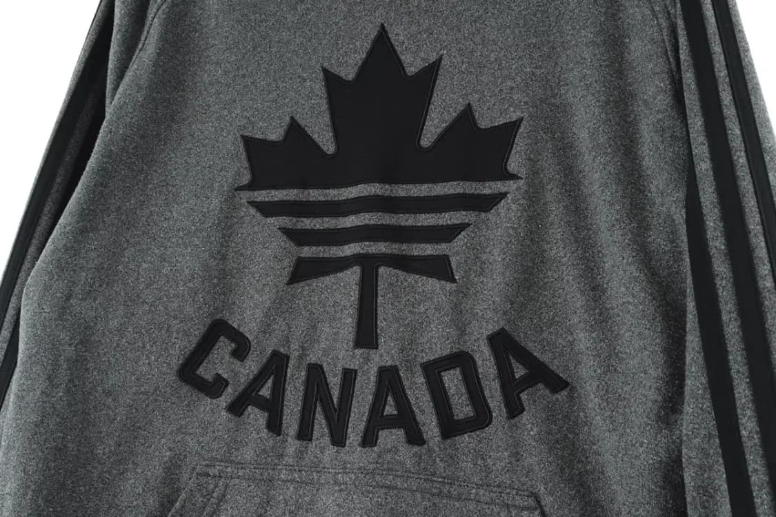 (M-L) 아디다스 후드티셔츠 캐나다 올림픽 한정판 기모-1585E 상품이미지7