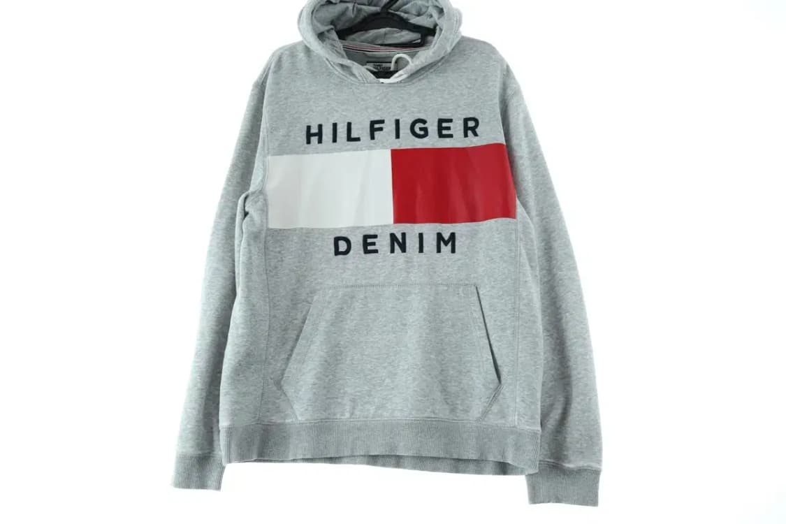 (L-XL) 타미힐피거 후드티셔츠 빅로고 맥멜란지-1585F 상품이미지2