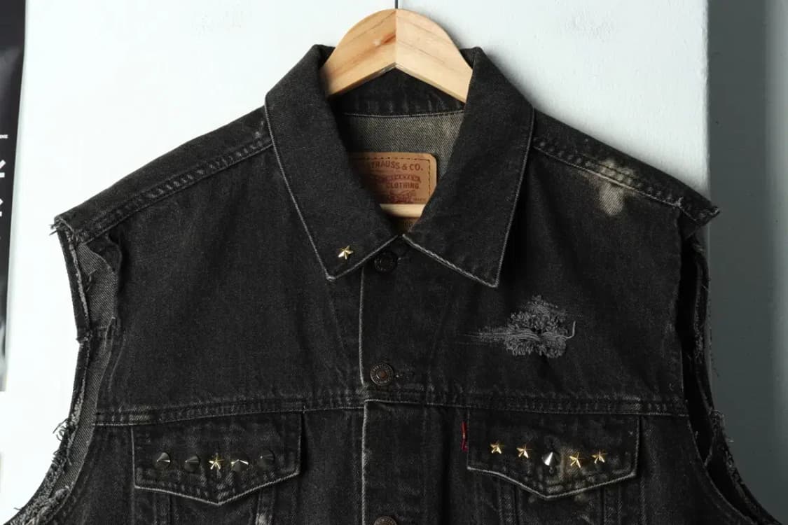 (L) 리바이스 집업 바람막이 점퍼자켓 년대 세대 조끼 데님-15865 상품이미지3