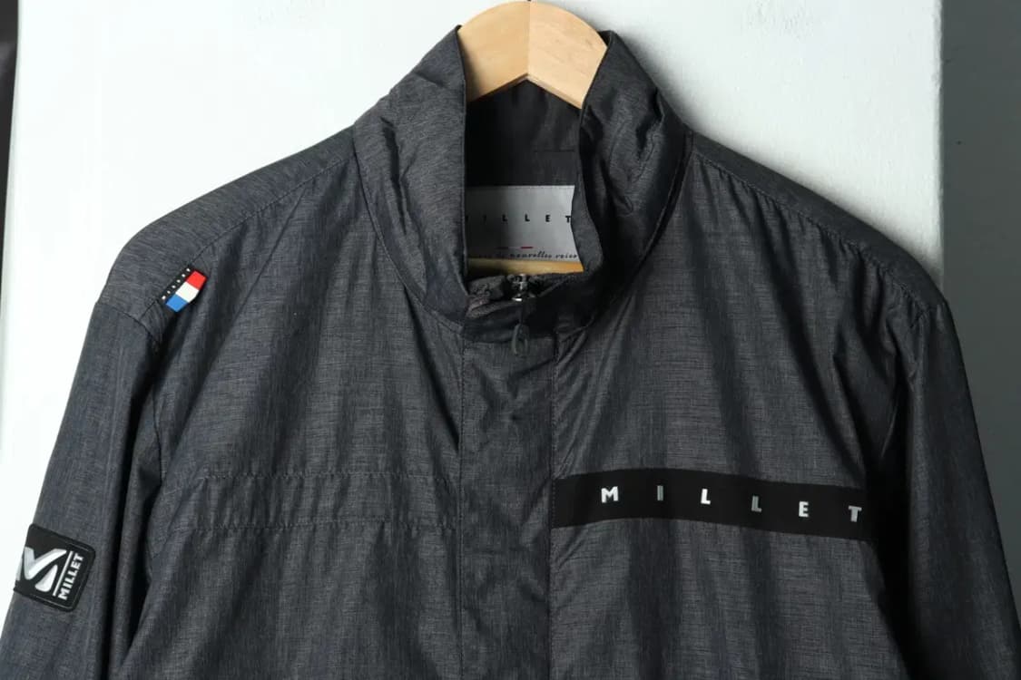 (XL) 밀레 집업 바람막이 점퍼자켓 그레이 올드스쿨-1586B 상품이미지3
