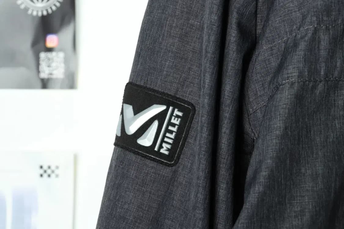 (XL) 밀레 집업 바람막이 점퍼자켓 그레이 올드스쿨-1586B 상품이미지6