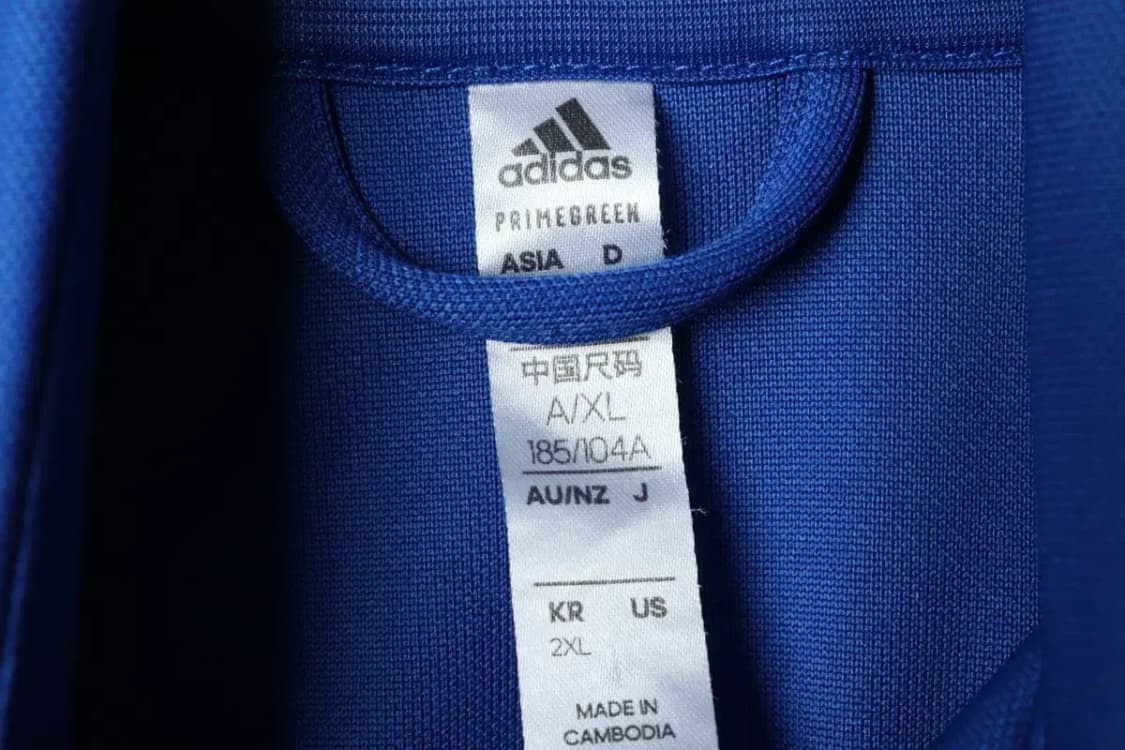 (2XL) 아디다스 집업져지 트랙탑 빅사이즈 블루 올드스쿨-1586F 상품이미지7