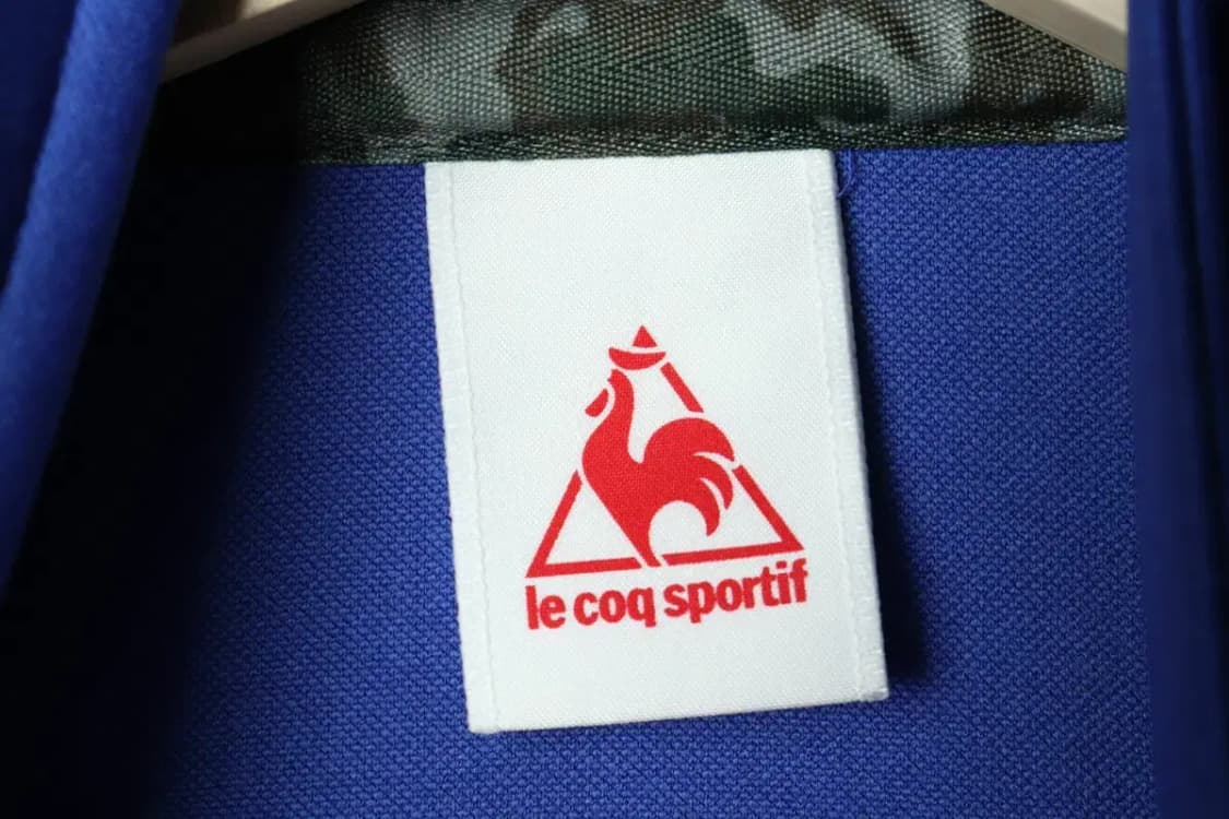 (M) 르꼬끄 집업져지 트랙탑 블루 올드스쿨-15870 상품이미지7