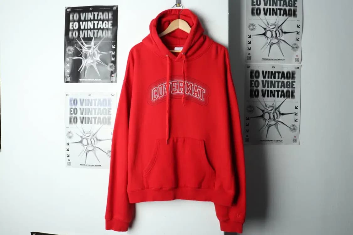 (XL) 커버낫 후드티셔츠 레드 기모 올드스쿨-15871 상품이미지2