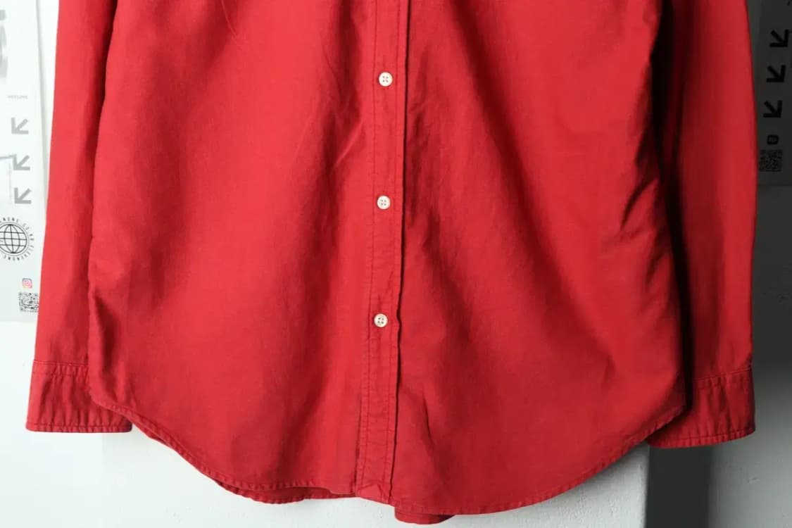 (M) 폴로 랄프로렌 셔츠 남방 레드 빅포니-15878 상품이미지4