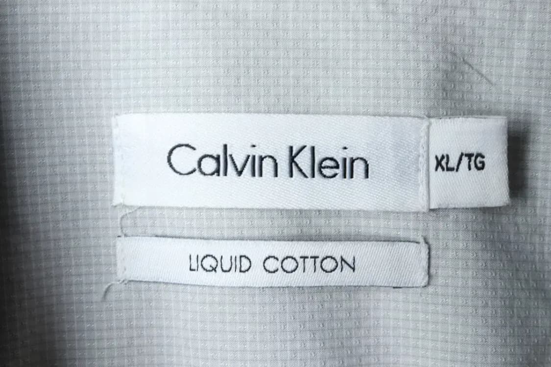 (XL-2XL) 캘빈클라인 셔츠 남방 빅사이즈 패턴 그레이-15879 상품이미지4