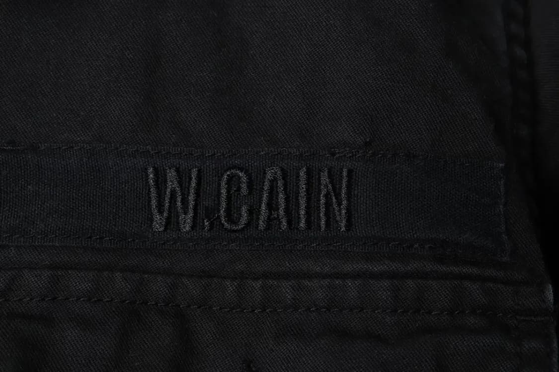 (M) 브랜드빈티지 셔츠 남방 밀리터리 블랙 자수-15882 상품이미지5