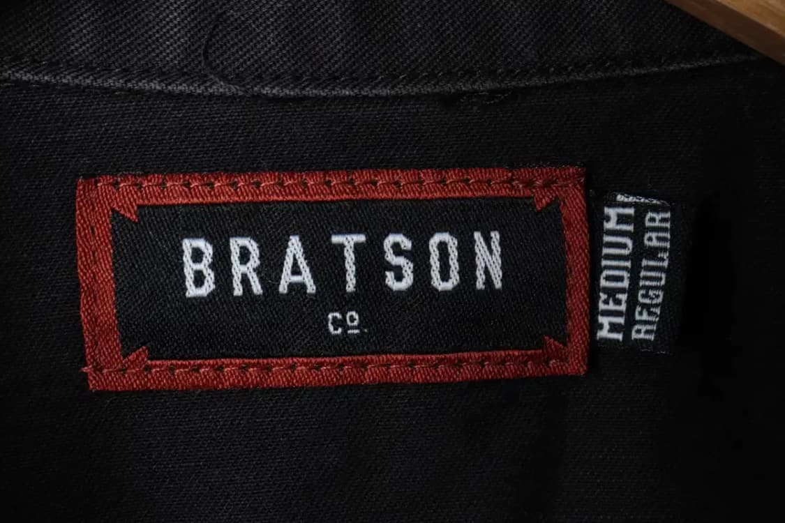 (M) 브랜드빈티지 셔츠 남방 밀리터리 블랙 자수-15882 상품이미지9