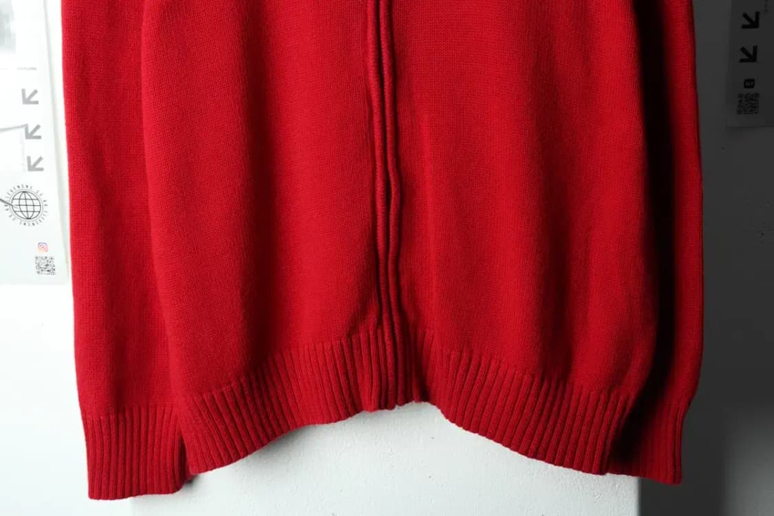 W(3XL-4XL) 폴로 랄프로렌 니트 가디건 빅사이즈 레드-1590B 상품이미지4