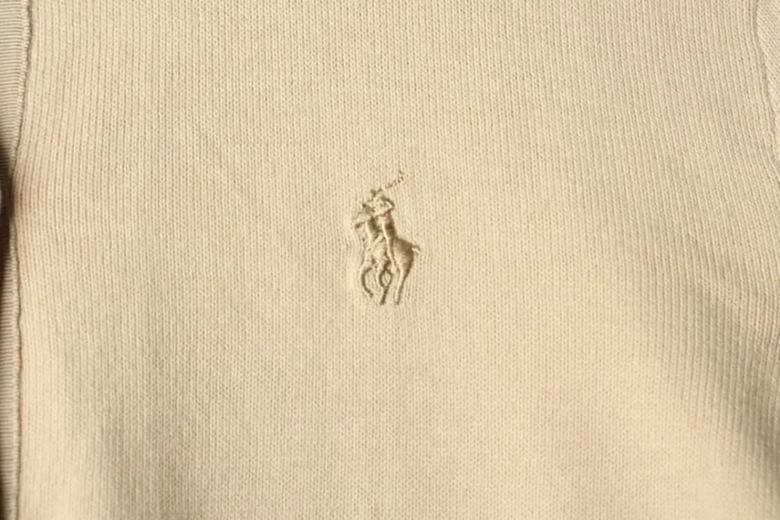 W(S) 폴로 랄프로렌 니트 가디건 베이지 포니-1590C 상품이미지5