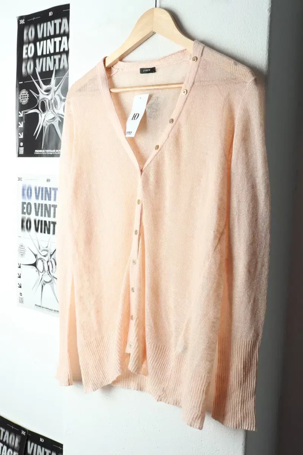 W(F) 제이크루 니트 가디건 연핑크 한정판-1590F 상품이미지1