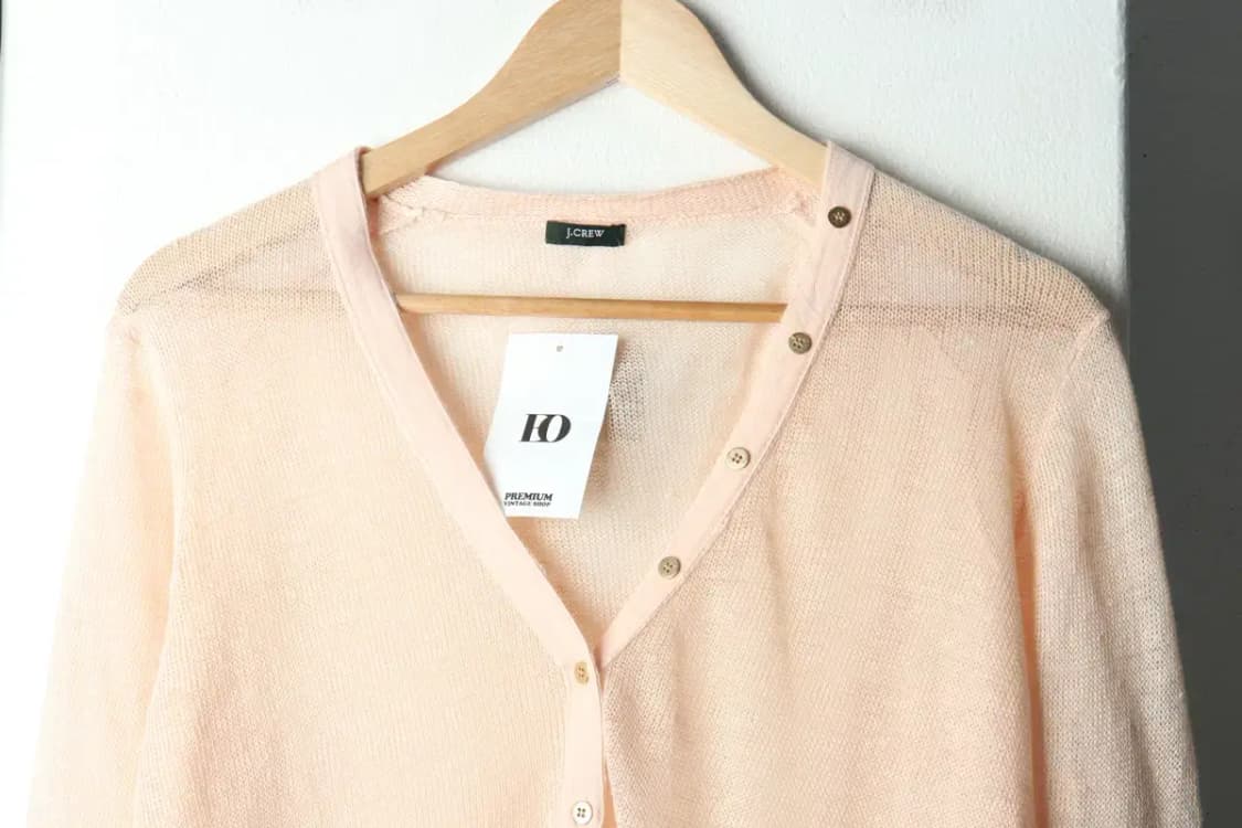 W(F) 제이크루 니트 가디건 연핑크 한정판-1590F 상품이미지3