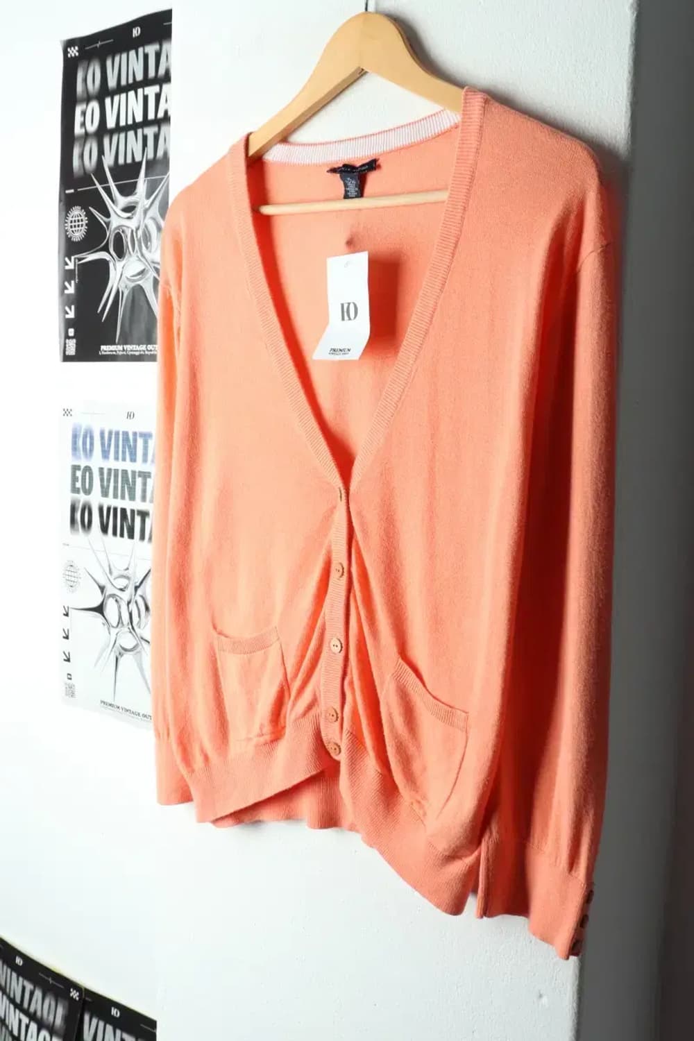 W(XL) 타미힐피거 니트 가디건 핑크 한정판-15911 상품이미지1