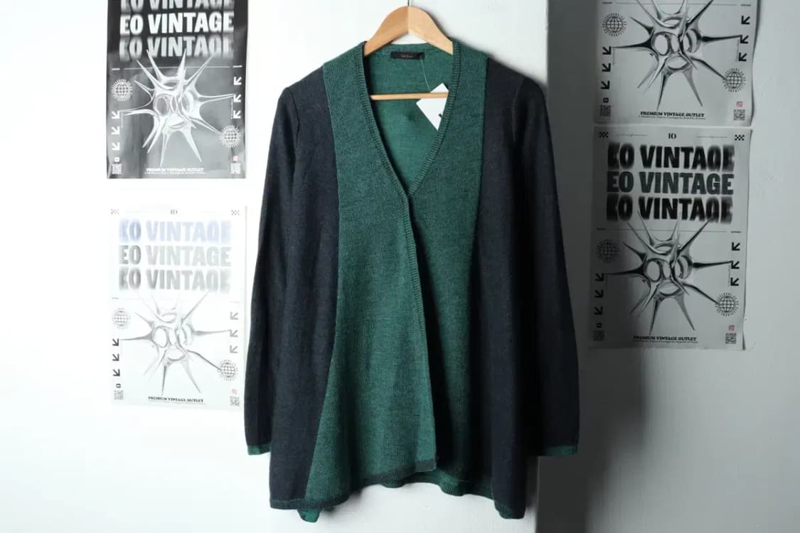 W(S) 브랜드빈티지 니트 가디건 더아이잗 그린-15912 상품이미지2