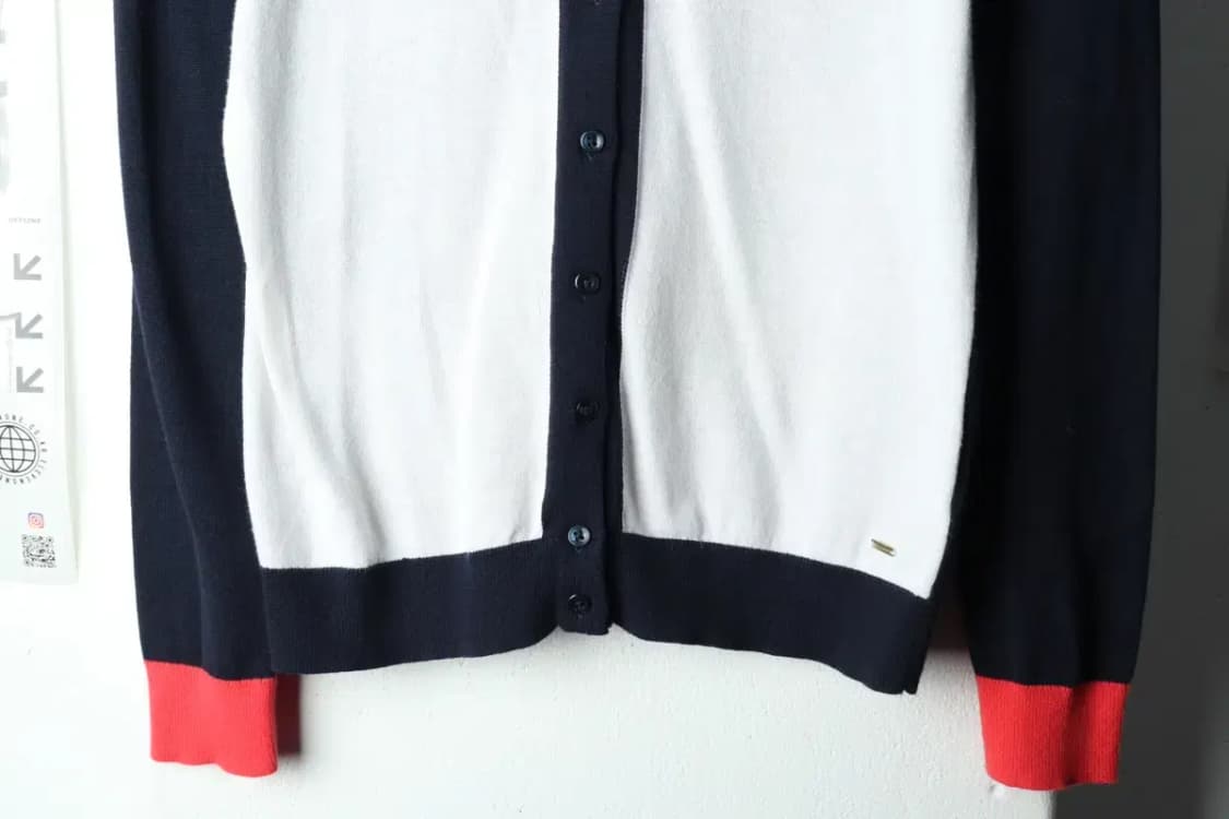 W(S-M) 타미힐피거 니트 가디건 컬러믹스 한정판-15914 상품이미지4