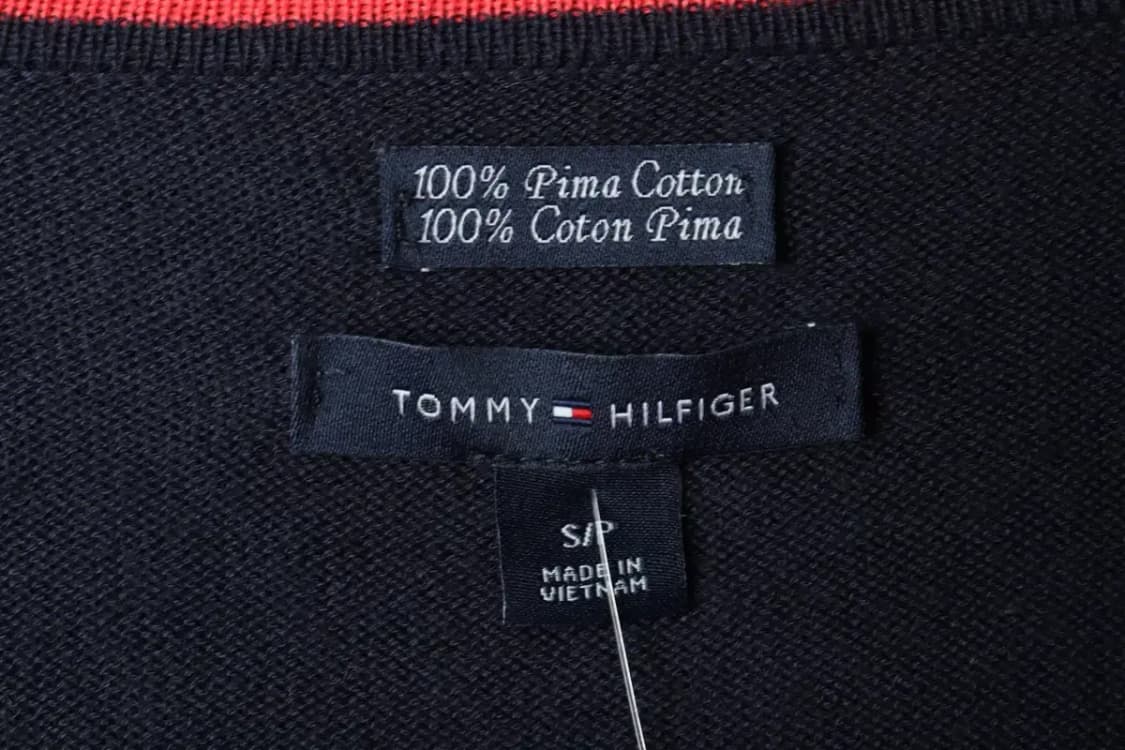 W(S-M) 타미힐피거 니트 가디건 컬러믹스 한정판-15914 상품이미지6