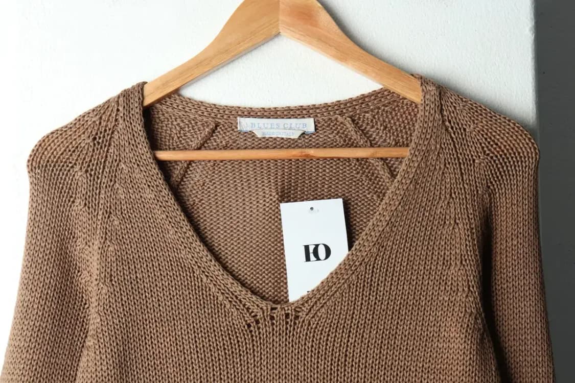 W(S-M) 막스마라 니트 이태리 브라운-15916 상품이미지3