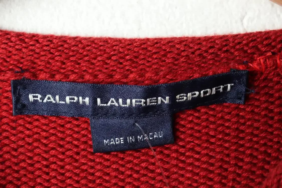 W(S) 폴로 랄프로렌 니트 버건디 포니-15917 상품이미지6