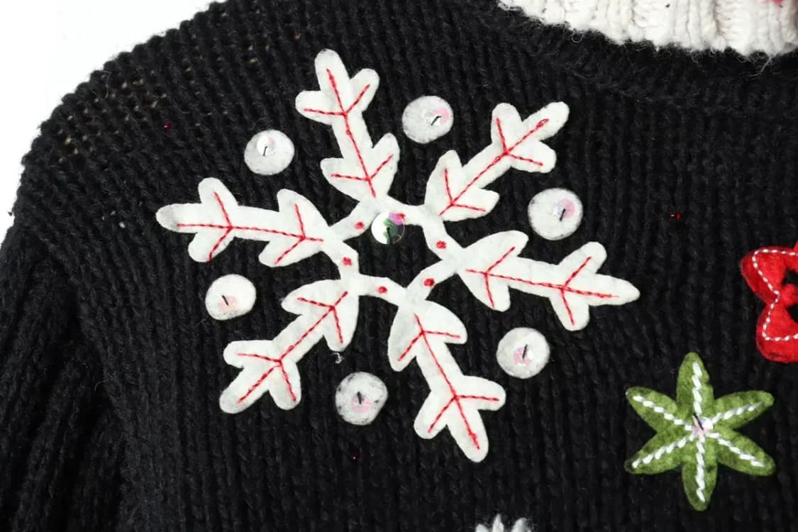 W(M) 브랜드빈티지 니트 크리스토퍼앤뱅크 블랙 폴라-15919 상품이미지5