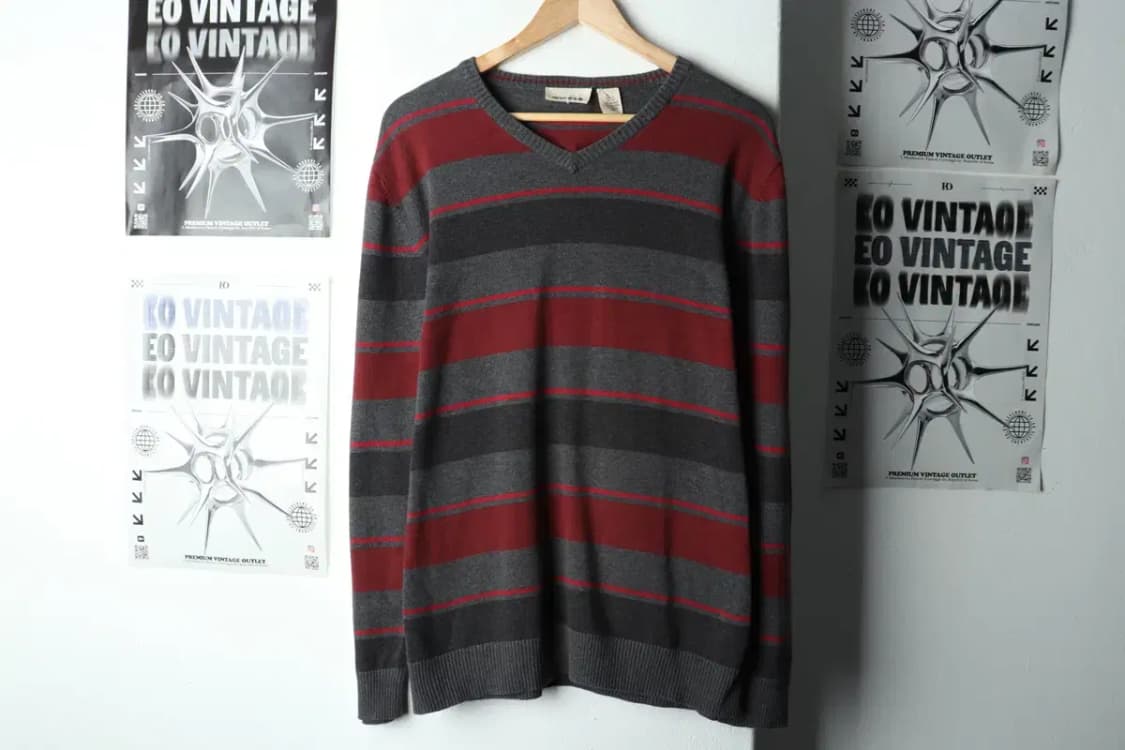 (L-XL) DKNY 디케이앤와이 도나카란 니트 스트라이프-1591A 상품이미지2