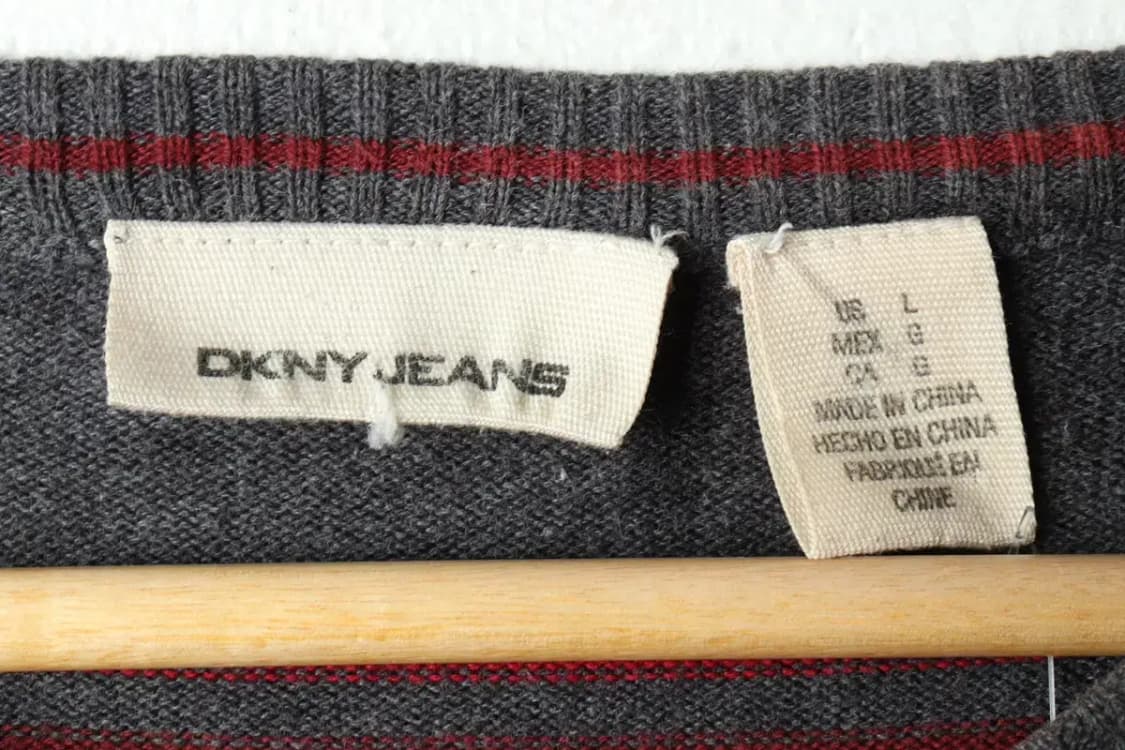 (L-XL) DKNY 디케이앤와이 도나카란 니트 스트라이프-1591A 상품이미지5