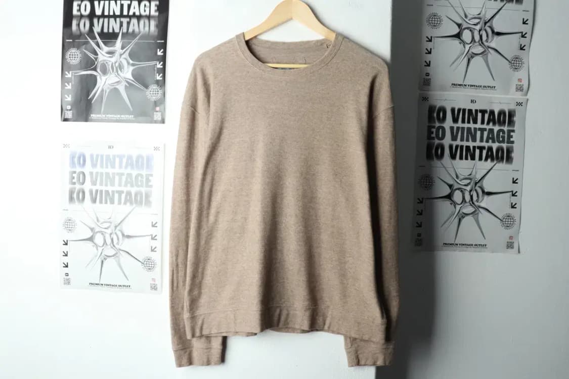 (XL) 시리즈 니트 작은오염 브라운 무지-1591C 상품이미지2