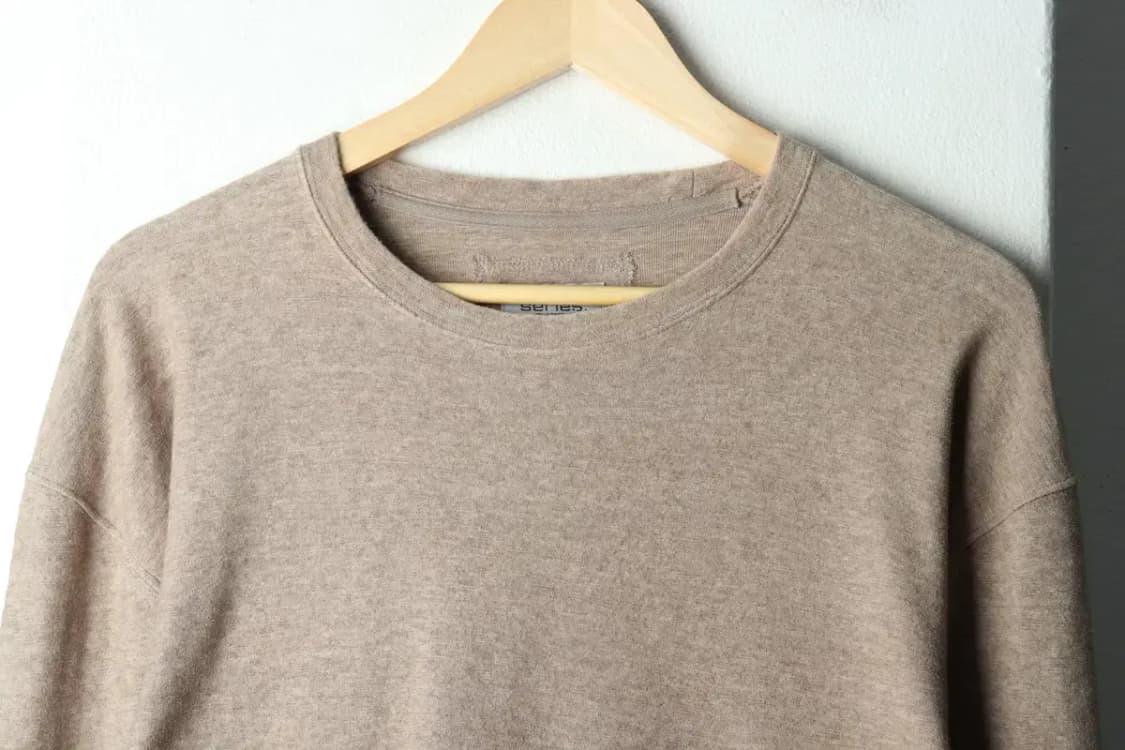 (XL) 시리즈 니트 작은오염 브라운 무지-1591C 상품이미지3