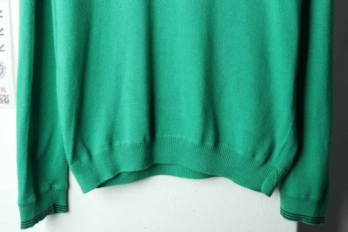 (M-XL) 브랜드빈티지 니트 챕스 브이넥 빅사이즈-1591D 상품이미지4