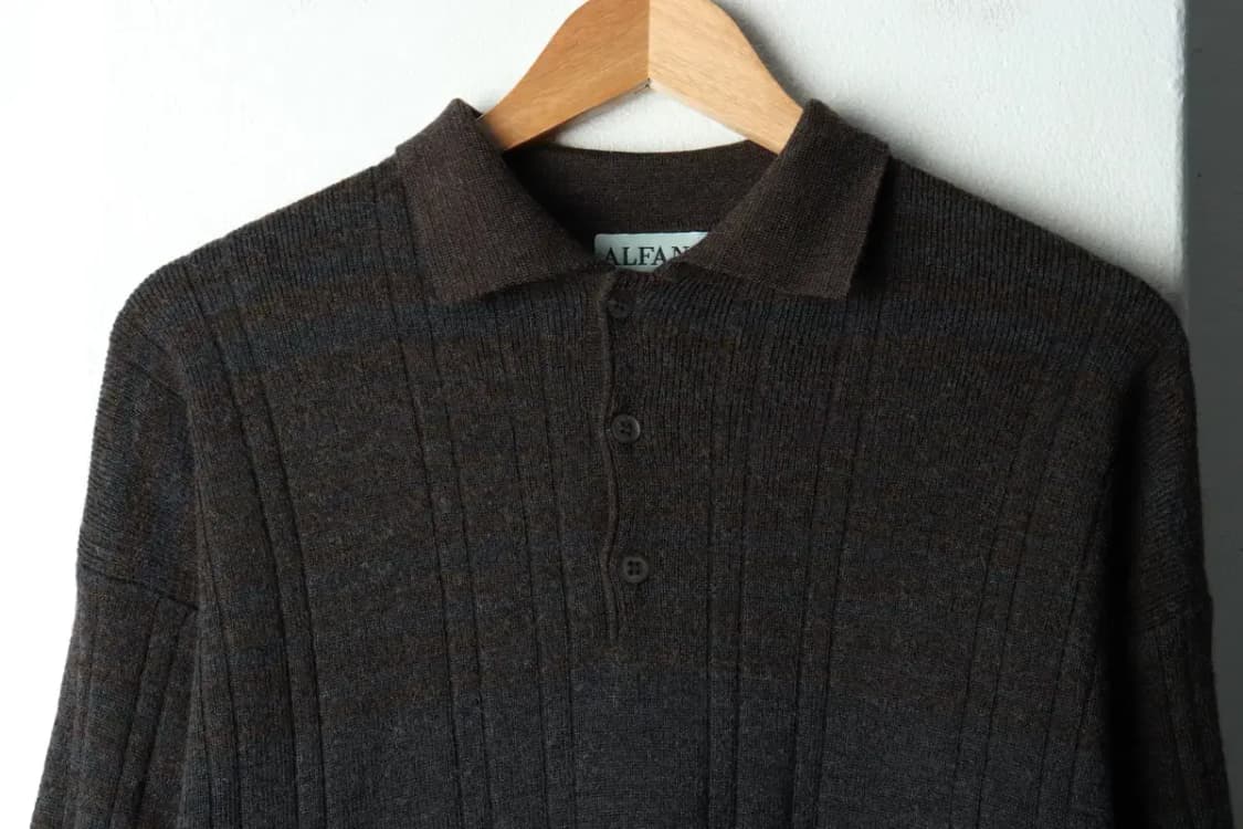 (M-L) 브랜드빈티지 니트 알파니 카라 이태리-15921 상품이미지3