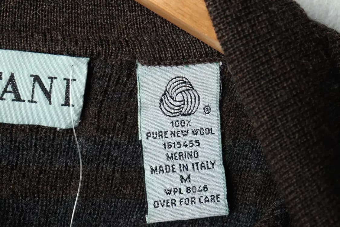 (M-L) 브랜드빈티지 니트 알파니 카라 이태리-15921 상품이미지6