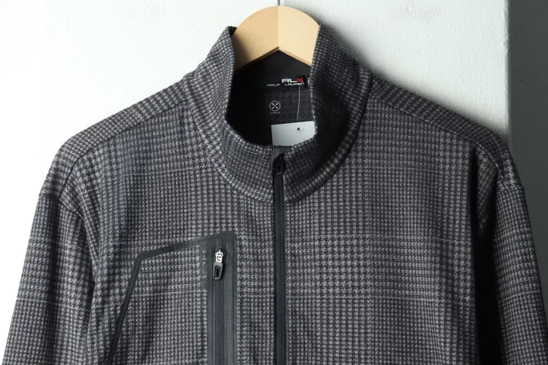 (XL-2XL) 폴로 랄프로렌 니트 빅사이즈 반집업 그레이-15922 상품이미지3