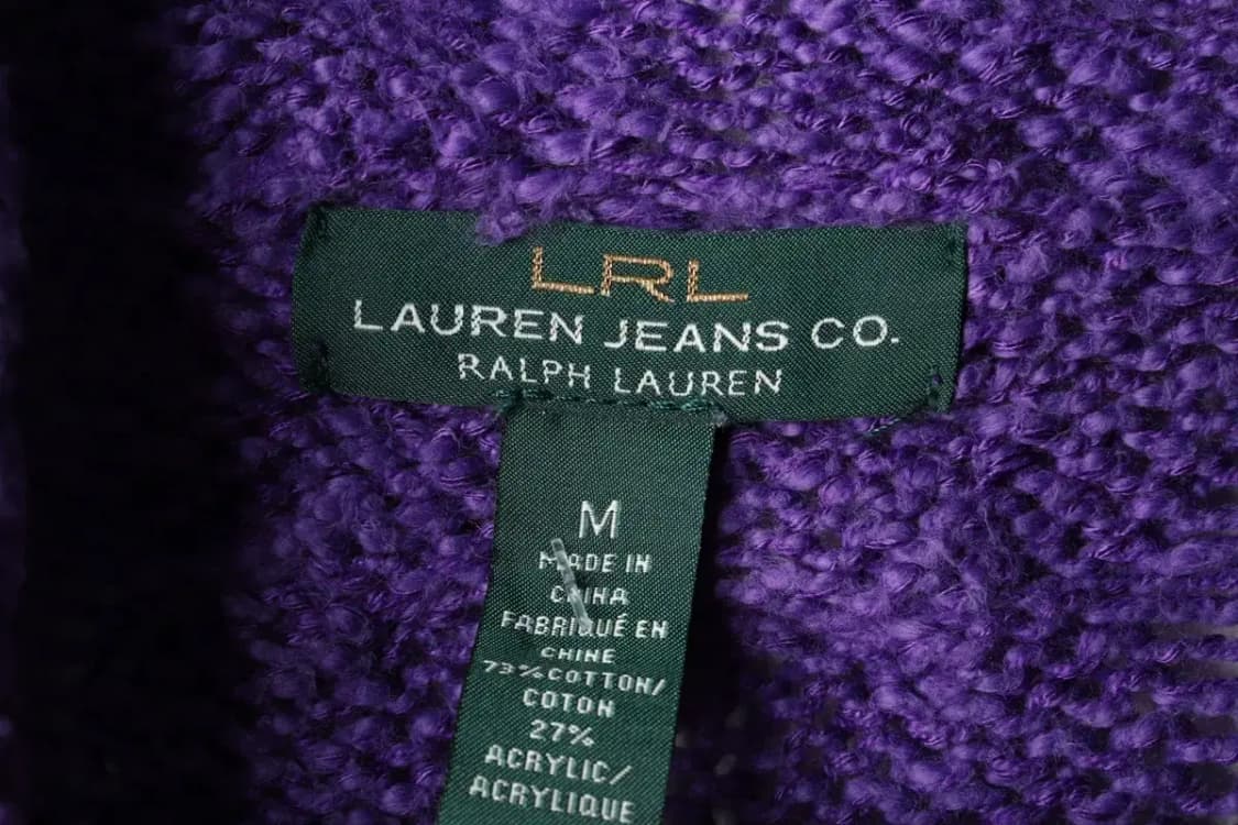 W(M-L) 폴로 랄프로렌 니트 반폴라 케이블 꽈배기-15924 상품이미지5