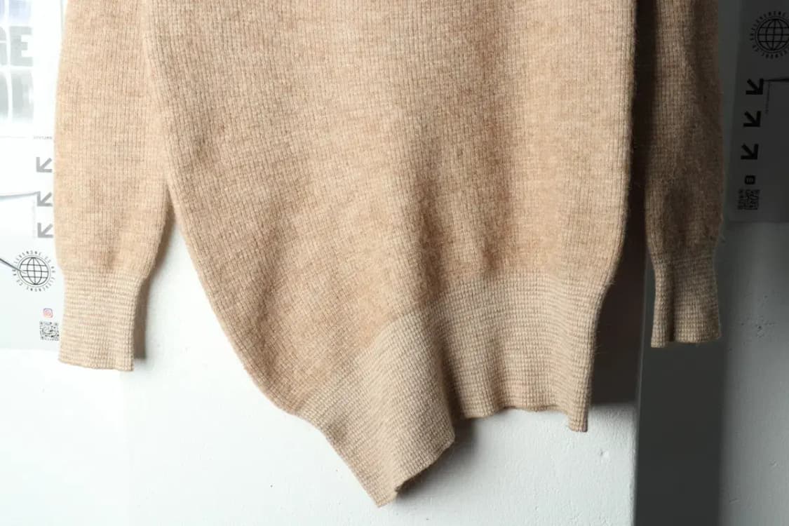 W(F) 시스템 니트 한섬 반폴라 유니크-15925 상품이미지4