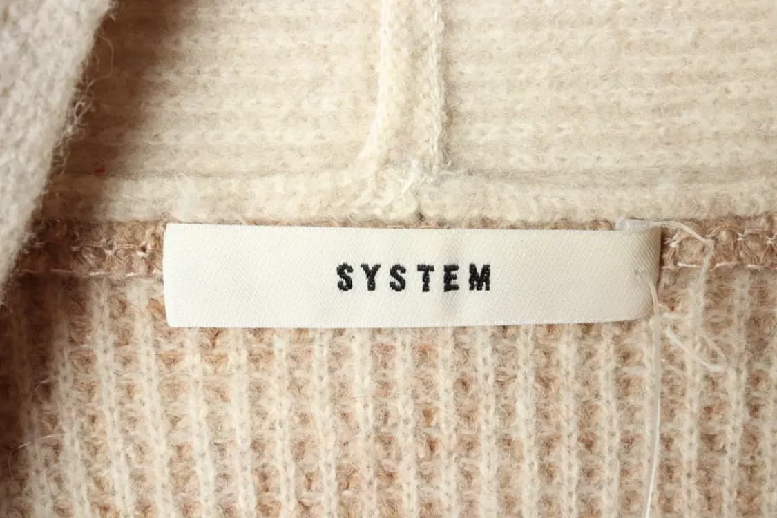 W(F) 시스템 니트 한섬 반폴라 유니크-15925 상품이미지5